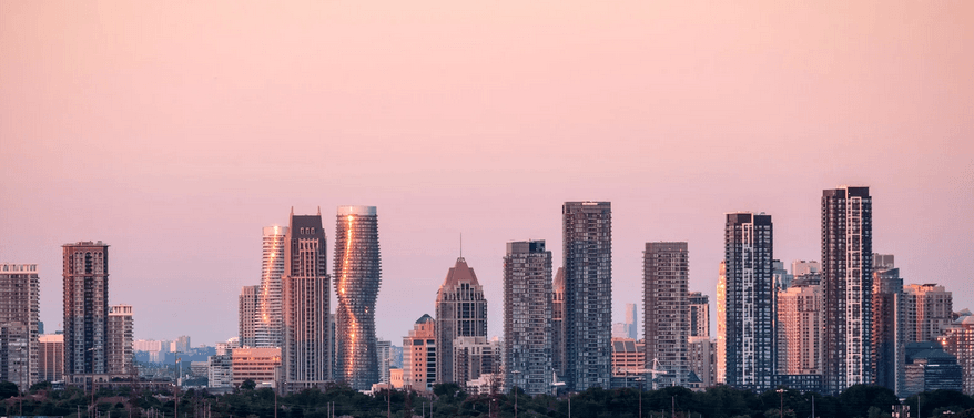 Mississauga cityscape